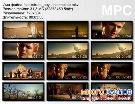 Backstreet Boys - Incomplete