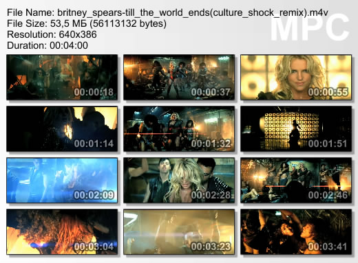 Britney Spears - Till the world ends (Culture Shock Remix)